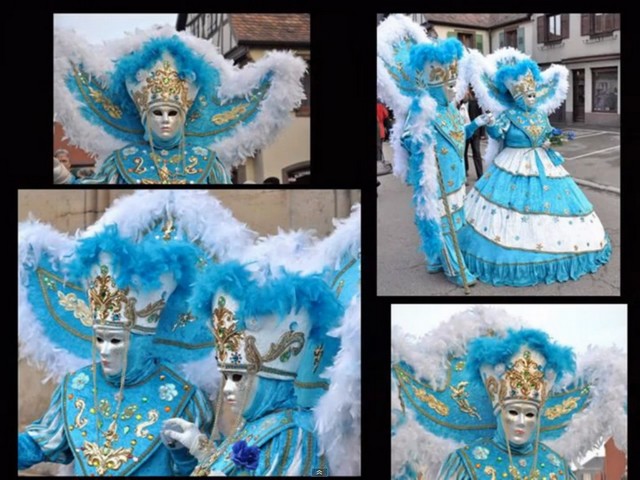 carnaval de Venise  Rosheim 2011 - photos de Jean Claude Hermans -reproduction interdite