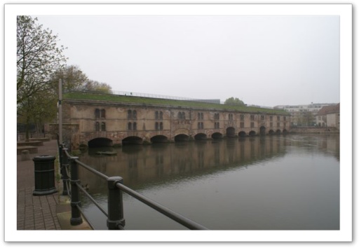 Le Barrage Vauban à Strasbourg. Vacances en Alsace